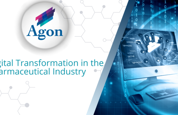 Dark Teal Blue & Yellow Modern Geometigital Transformation Company Presentation